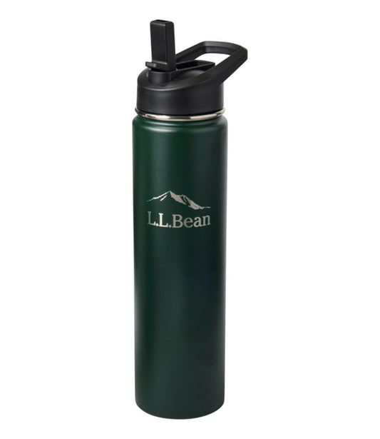 Bean Canteen Insulated Straw Water Bottle, 25 oz. - US 2204