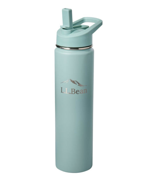 Bean Canteen Insulated Straw Water Bottle, 25 oz. - US 8093