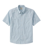 Men's Comfort Stretch Performance® Chambray Shirt, Short-Sleeve, Slightly Fitted Untucked Fit - US 6616