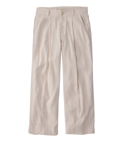 Women's Lakeside Linen-Blend Pants, Crop - US 2274