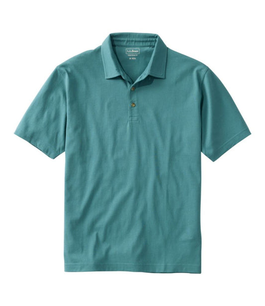 Men's Carefree Unshrinkable Polo, Short-Sleeve, Without Pocket - US 3288