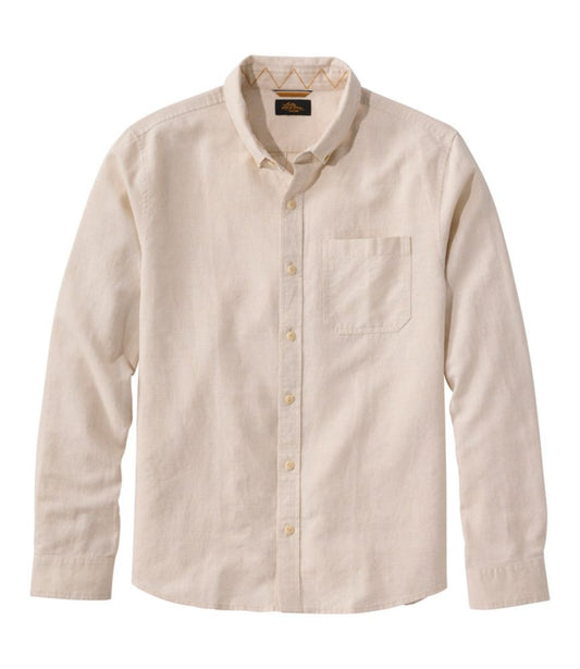 Men's Signature Wharfside Linen Blend Shirt - US 1453