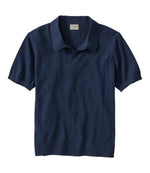Men's All Seasons Cotton Blend Sweater, Short-Sleeve Polo - US 0567