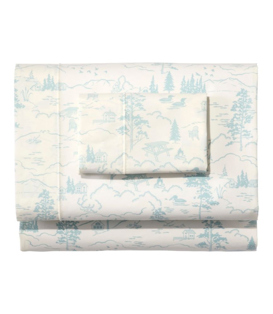 Lakeside Toile Percale Sheet Collection - US 2526