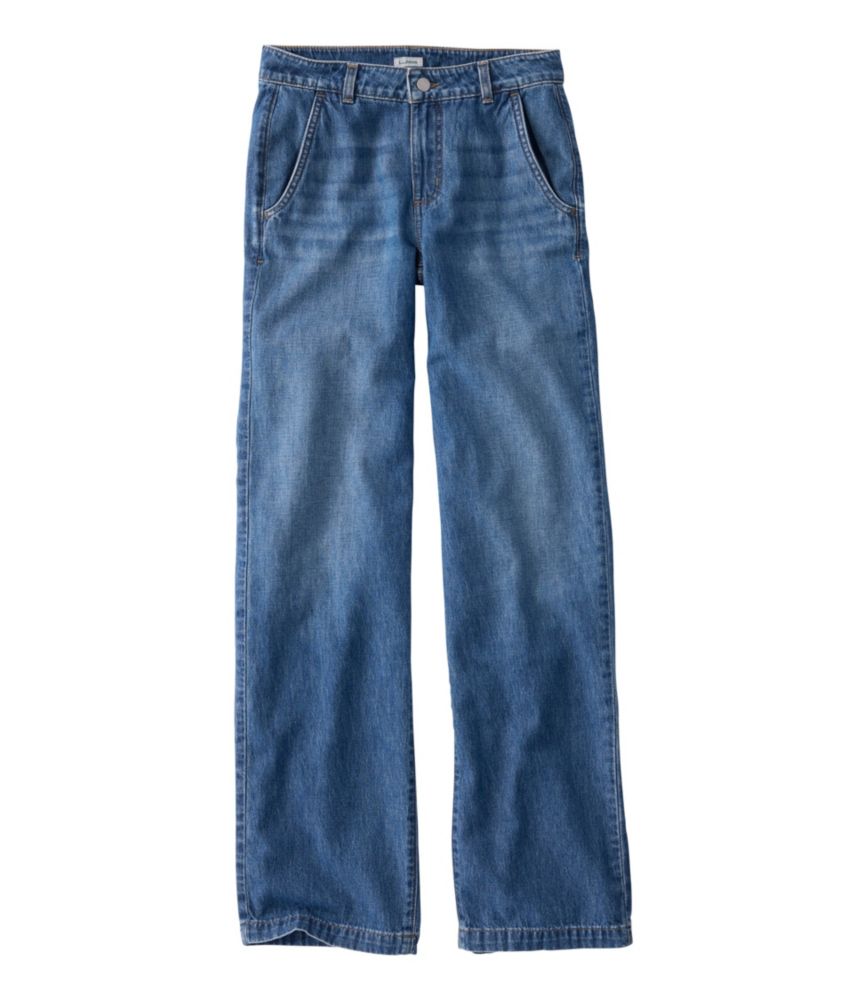 Women's 207 Vintage Lightweight Jeans, Mid-Rise Wide-Leg - US 7947