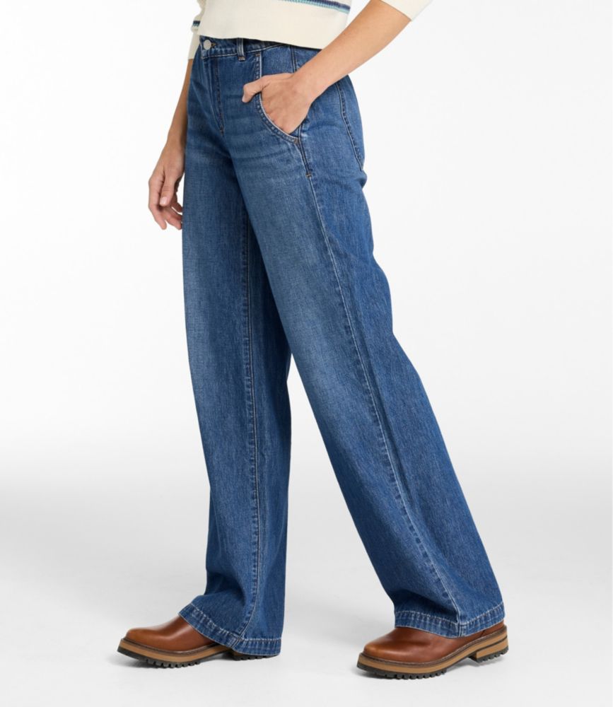 Women's 207 Vintage Lightweight Jeans, Mid-Rise Wide-Leg - US 7947