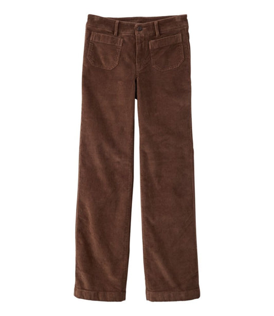 Women's 207 Vintage Corduroy Patch Pocket Pants, Mid-Rise Wide Straight-Leg - US 1007