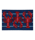 Indoor/Outdoor Vacationland Rug, Lobsters - US 5381