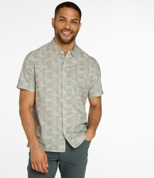 Men's Ultralight Trail Shirt, Short-Sleeve Print - US 3483
