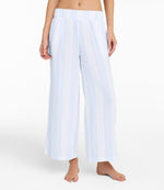 Women's Cloud Gauze Wide-Leg Pants, Stripe - US 0161