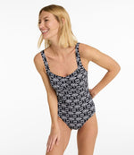 Women's Shaping Swimwear, Sweetheart Tanksuit Print - US 7350