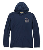 Men's Bold Coast Lifestyle Tee, Long-Sleeve Hooded Graphic - US 6910