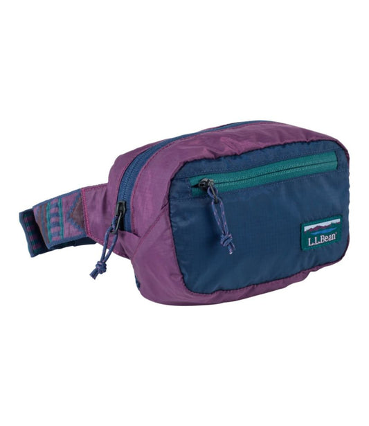 L.L.Bean Stowaway Waist Pack, Print Strap - US 8327