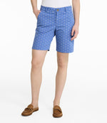 Women's Comfort Stretch Shorts, Chino Bermudas 9" Print - US 1283