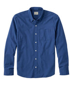 Men's Comfort Stretch Performance® Seersucker Shirt, Long-Sleeve, Slightly Fitted Untucked Fit, Stripe - US 8314