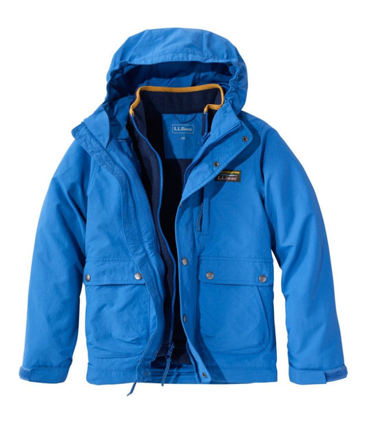 Kids' L.L.Bean Mountain Classic 3-in-1 Fleece Jacket - US 7508