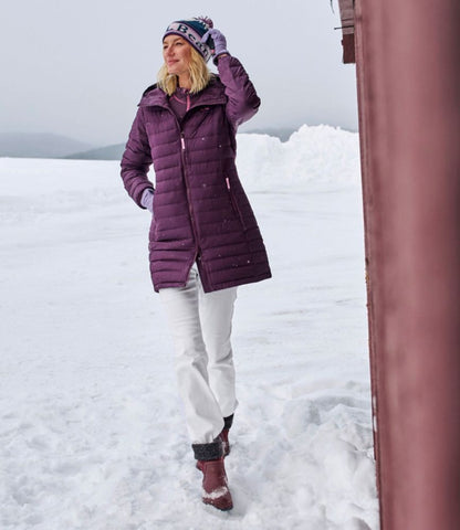 Women's Access Down Hooded Coat - US 0911