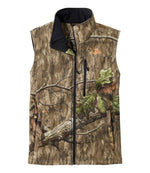 Men's Hunter's Pathfinder Soft Shell Vest, Camo - US 3878