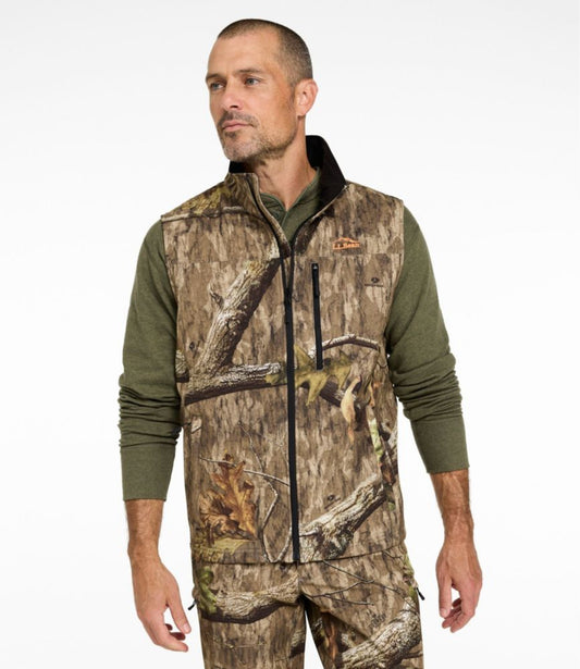 Men's Hunter's Pathfinder Soft Shell Vest, Camo - US 3878
