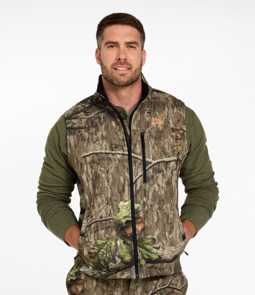Men's Hunter's Pathfinder Soft Shell Vest, Camo - US 3878