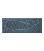 Everyspace Recycled Waterhog Wide Doormat, Swimming Whale - US 5557
