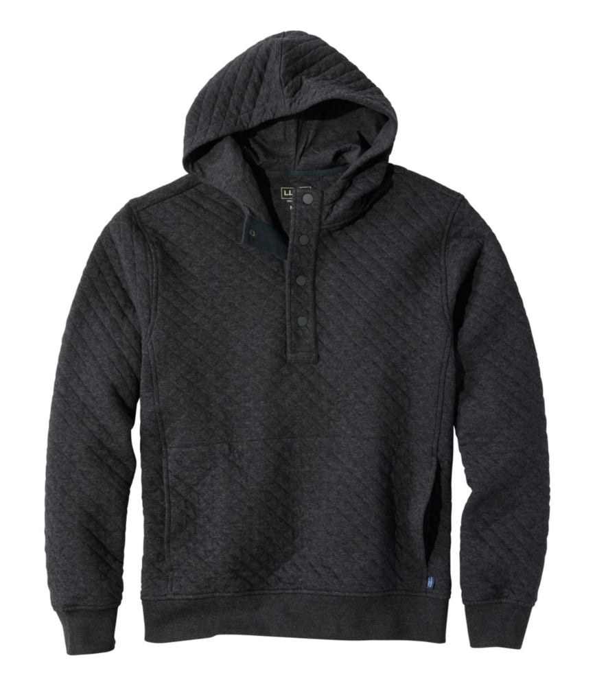 Men's Bean's Quilted Snap Hoodie - US 6413