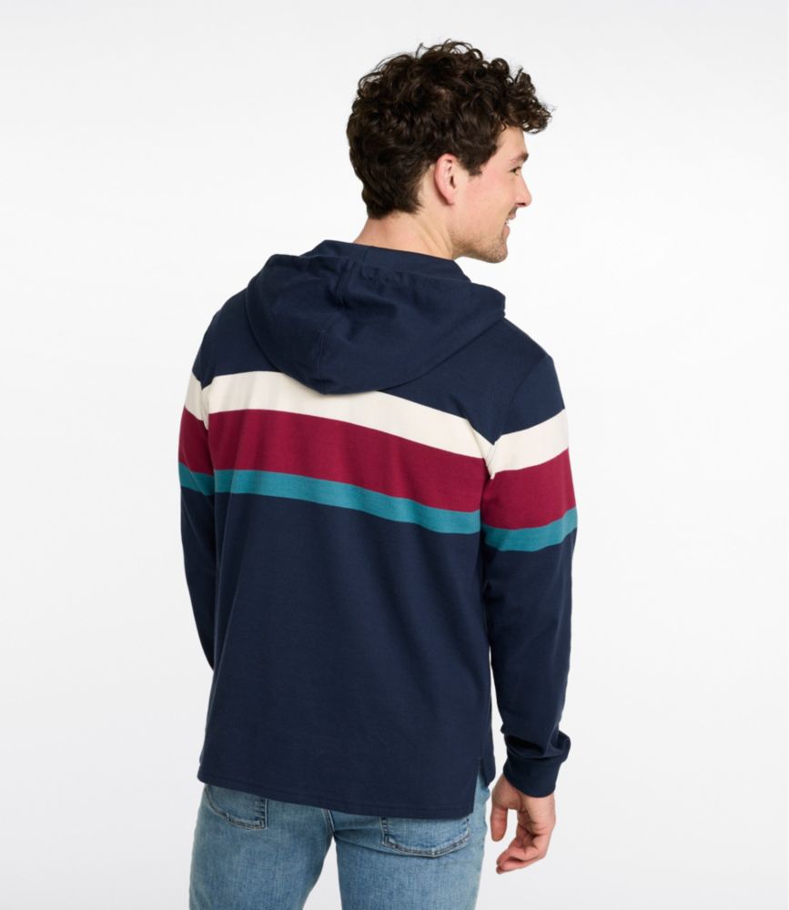 Men's Bean's Vintage Soft Rugby Hoodie - US 5612