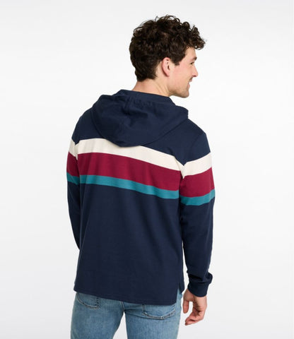 Men's Bean's Vintage Soft Rugby Hoodie - US 5612