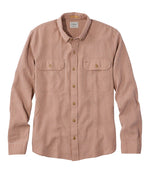 Men's Sunwashed Textured Shirt, Slightly Fitted, Plaid - US 2351