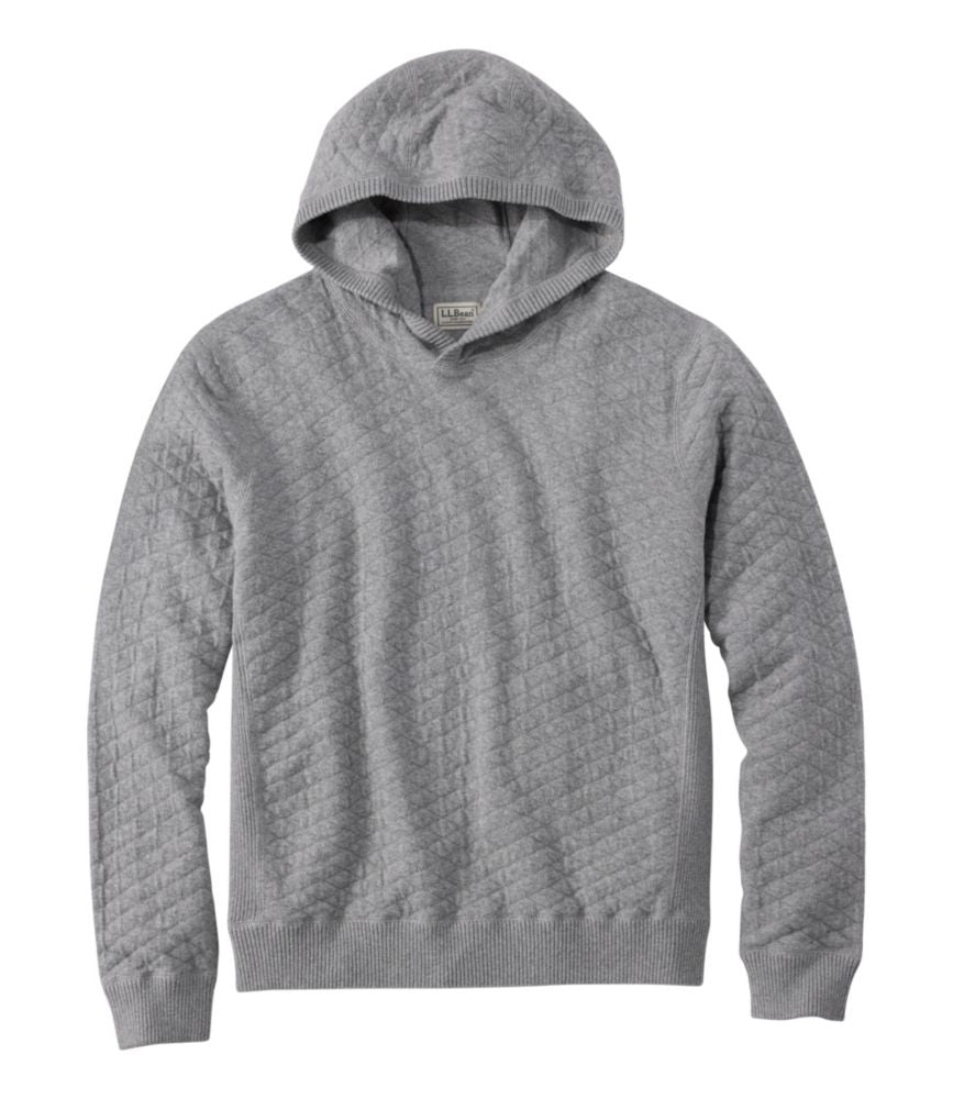 Men's Quilted Hoodie Sweater - US 0276