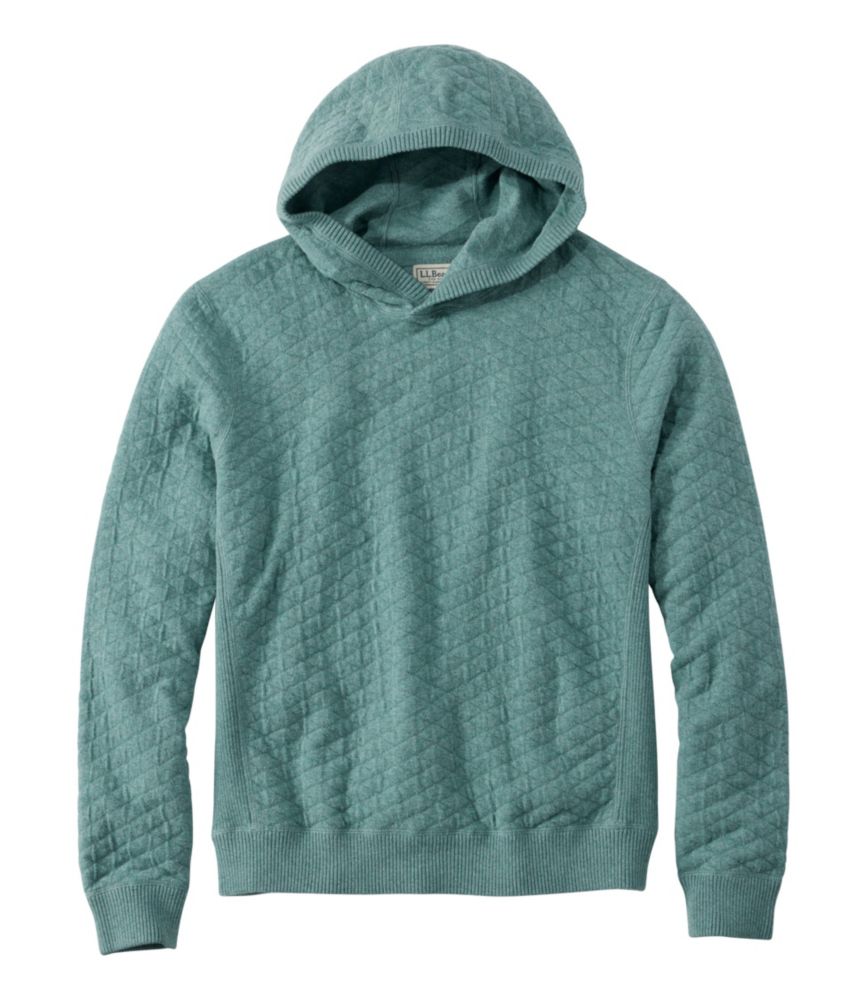 Men's Quilted Hoodie Sweater - US 9692