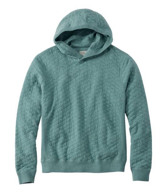 Men's Quilted Hoodie Sweater - US 9692