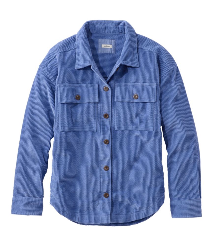 Women's Comfort Corduroy Big Shirt - US 2490