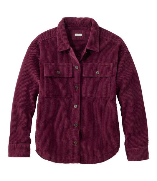 Women's Comfort Corduroy Big Shirt - US 6656