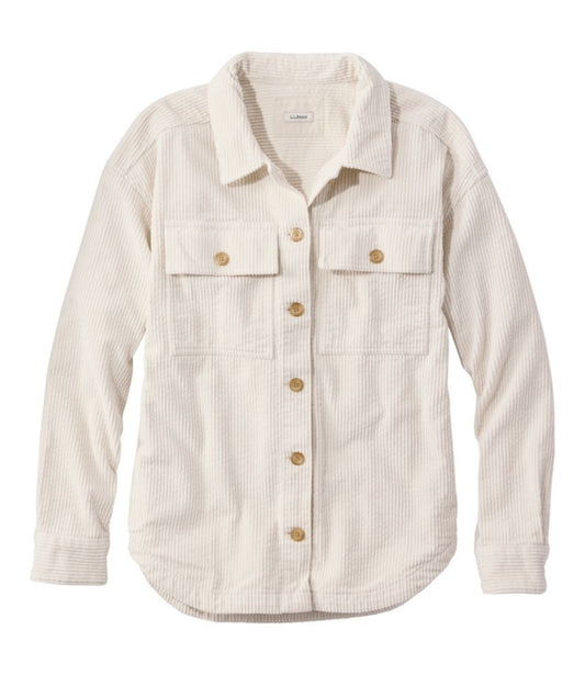 Women's Comfort Corduroy Big Shirt - US 0410