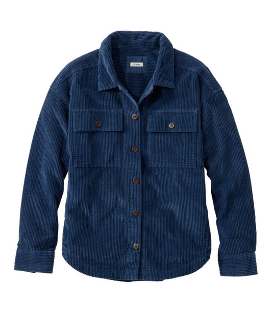 Women's Comfort Corduroy Big Shirt - US 3689
