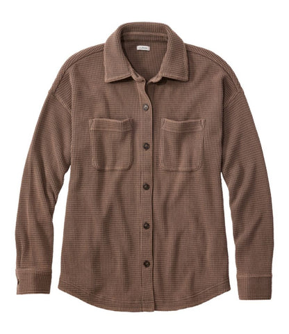 Women's Sunwashed Waffle Big Shirt - US 1543
