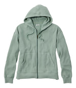 Women's Sunwashed Waffle Top, Full-Zip Hoodie - US 0809