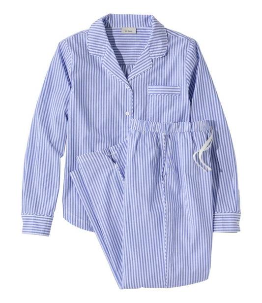Women's Bean's Poplin Pajama Set - US 3885