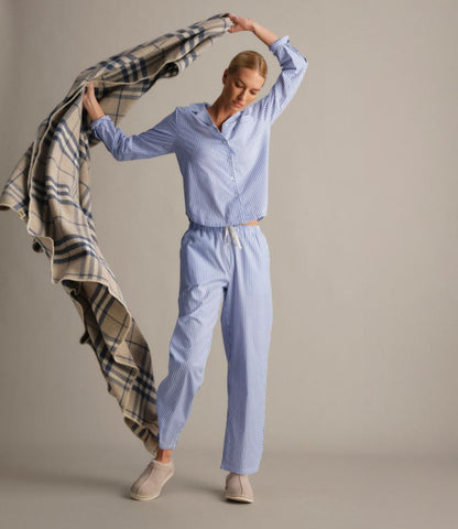 Women's Bean's Poplin Pajama Set - US 3885