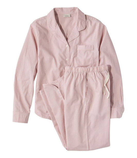 Women's Bean's Poplin Pajama Set - US 9354