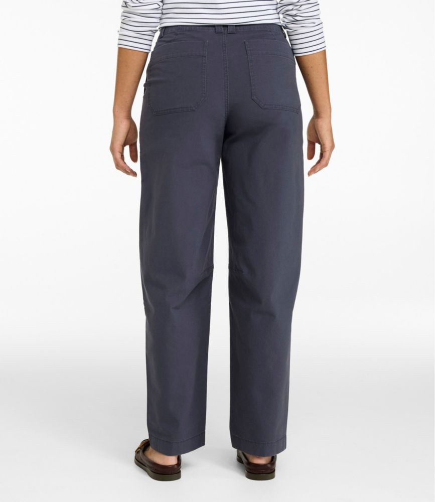 Women's 207 Vintage Cotton Canvas Pants, Mid-Rise Barrel-Leg - US 8111