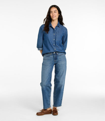 Women's 207 Vintage Jeans, Mid-Rise Barrel-Leg - US 2235