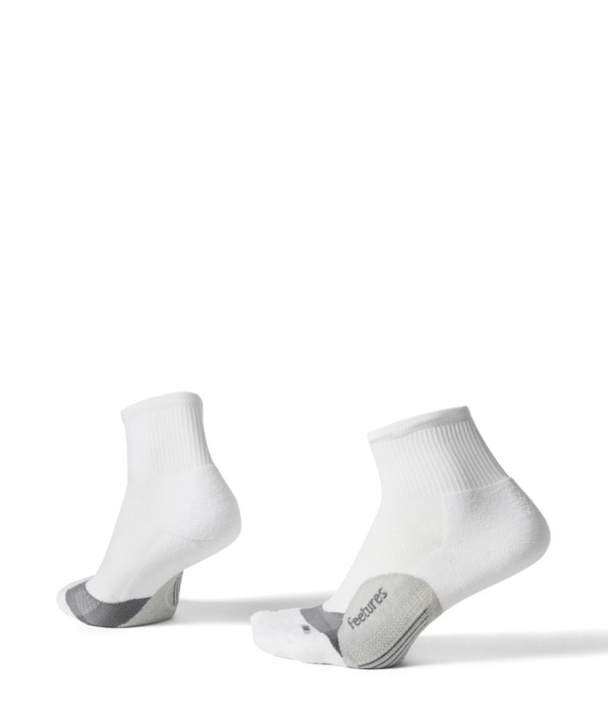 Adults' Feetures Quarter Light Cushion Socks - US 8724