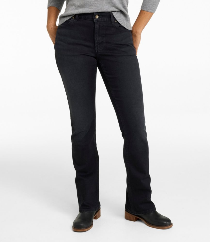 Women's L.L.Bean Go-Anywhere Jeans, Mid-Rise Bootcut - US 1078