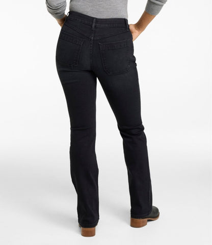 Women's L.L.Bean Go-Anywhere Jeans, Mid-Rise Bootcut - US 1078