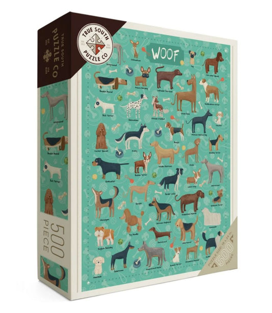 Woof Dogs Puzzle, 500 Pieces - US 1523