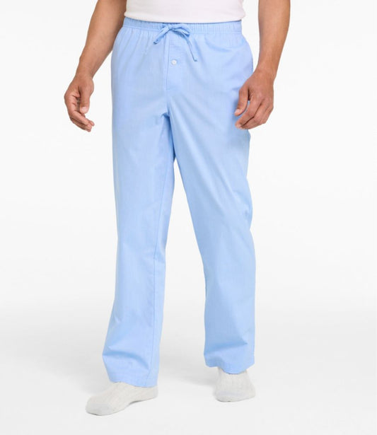 Men's Bean's Poplin Sleep Pants - US 6498