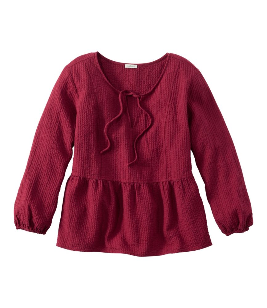Women's Sunwashed Textured Popover Shirt - US 7621