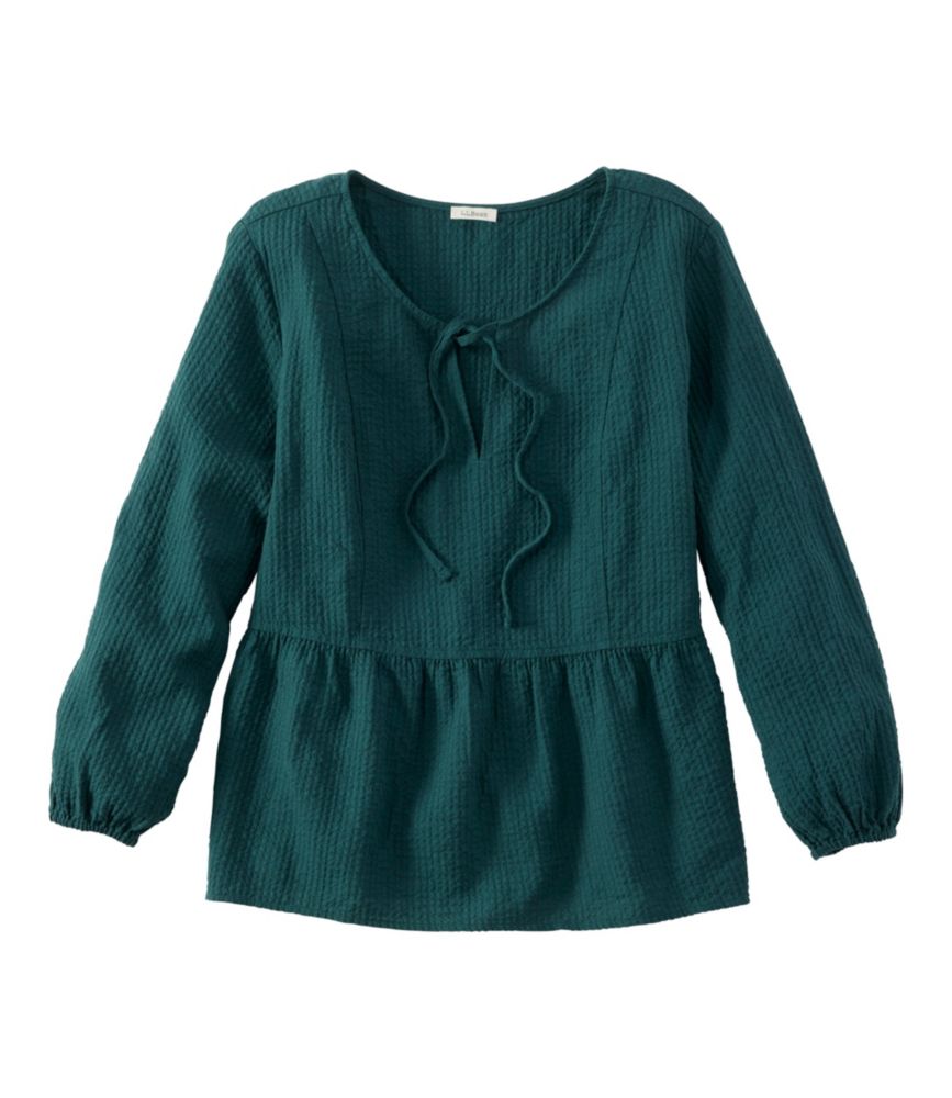 Women's Sunwashed Textured Popover Shirt - US 0670